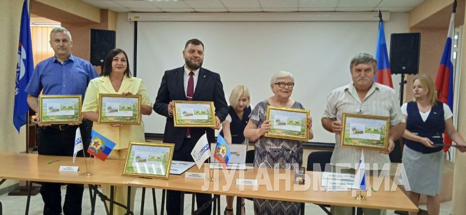 На Беловодщине состоялось спецпогашение почтовой оригинальной марки На Беловодщине состоялось спецпогашение почтовой оригинальной марки