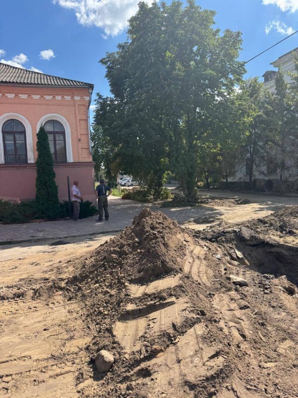 Владимир Чернев: В Старобельске завершаются работы по строительству самотечного канализационного коллектора Владимир Чернев: В Старобельске завершаются работы по строительству самотечного канализационного коллектора