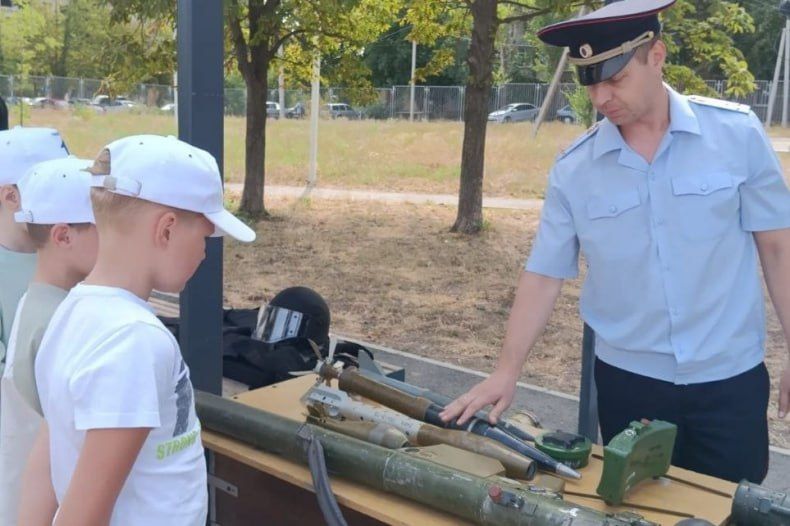 Зарядка со стражем порядка Зарядка со стражем порядка