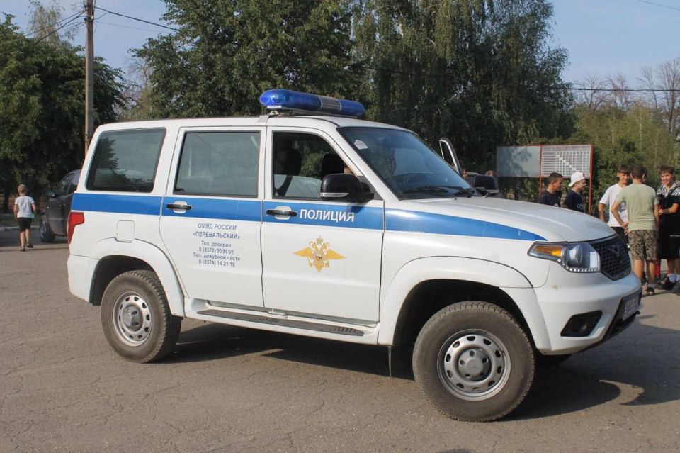 Зарядка со стражами порядка прошла и на территории Перевальского муниципалитета Зарядка со стражами порядка прошла и на территории Перевальского муниципалитета