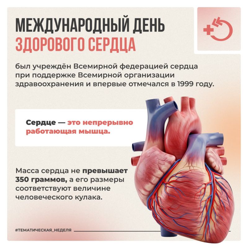 11 августа отмечается Международный день здорового сердца 11 августа отмечается Международный день здорового сердца