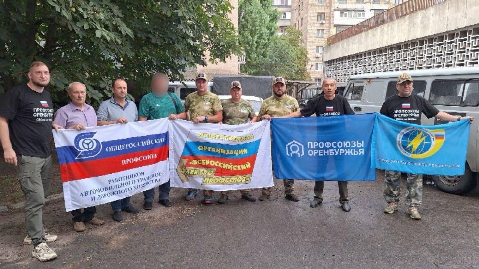 Оренбургские профсоюзы направили гумпомощь в Перевальский округ Оренбургские профсоюзы направили гумпомощь в Перевальский округ