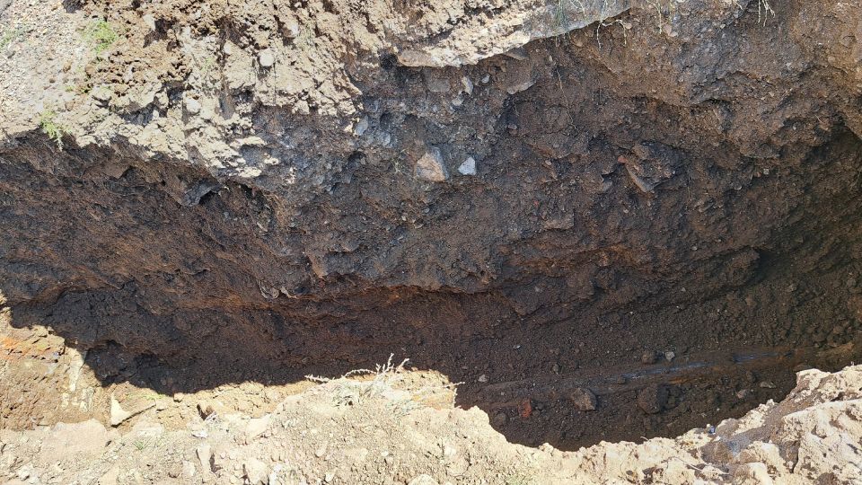 Ремонт наружного водоотведения завершен! Ремонт наружного водоотведения завершен!