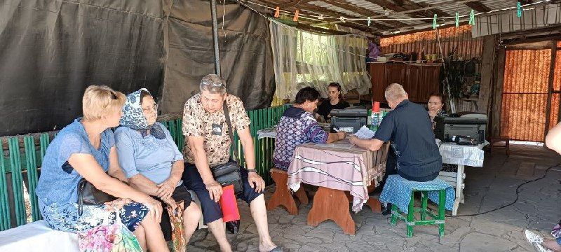 Специалисты МФЦ предоставили государственные услуги жителям поселка Нагорный в рамках выездного приема Специалисты МФЦ предоставили государственные услуги жителям поселка Нагорный в рамках выездного приема