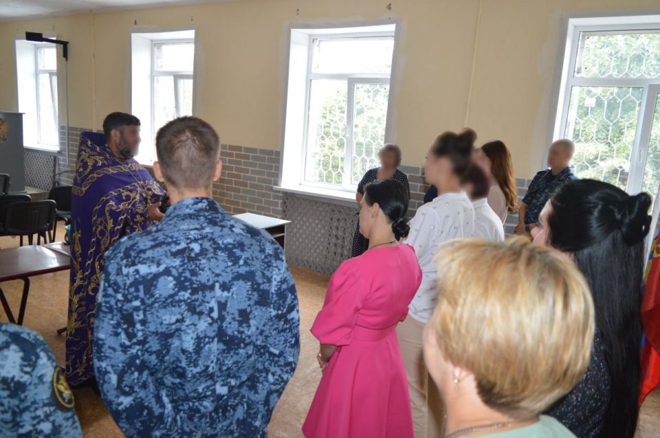 В СИЗО-2 УФСИН России по Луганской Народной Республике отметили Медовый Спас