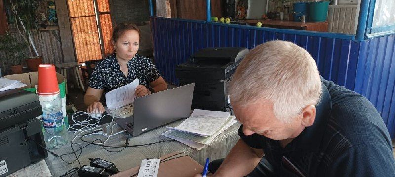 Специалисты МФЦ предоставили государственные услуги жителям поселка Нагорный в рамках выездного приема Специалисты МФЦ предоставили государственные услуги жителям поселка Нагорный в рамках выездного приема