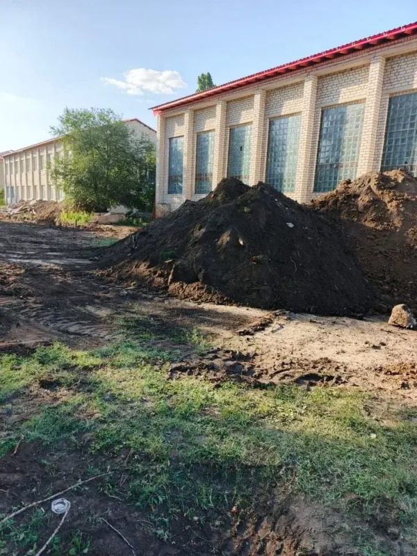 В Газопроводской средней школе завершаются работы по подключению котельной В Газопроводской средней школе завершаются работы по подключению котельной