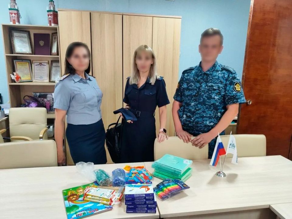 Сразу два учреждения уголовно-исполнительной системы республики присоединились к акции «Школьный рюкзак»