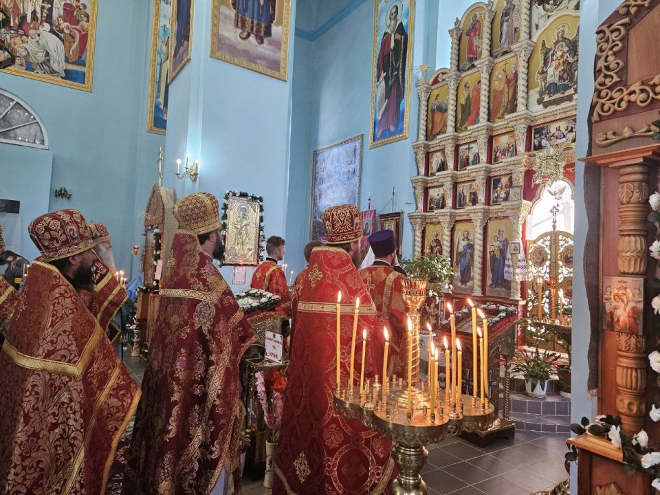 В Свято-Архидиакона-Стефановском храме состоялся престольный праздник В Свято-Архидиакона-Стефановском храме состоялся престольный праздник
