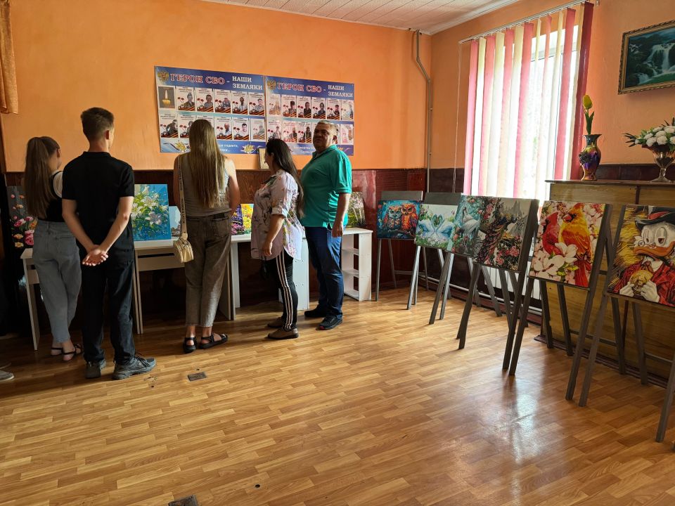 "Искусство в красках": Вдохновение из Новодарьевки! "Искусство в красках": Вдохновение из Новодарьевки!