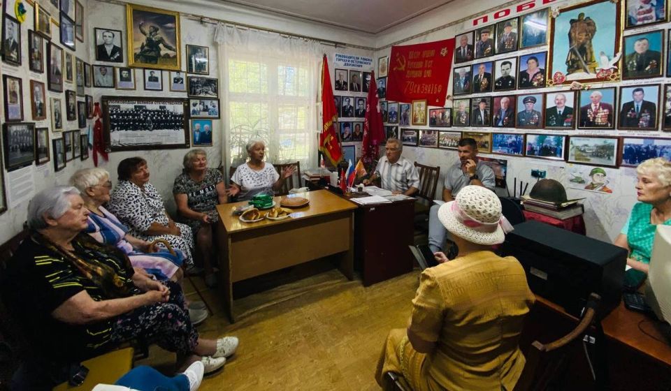 В Лутугинском муниципальном округе состоялось заседание совета Ветеранов В Лутугинском муниципальном округе состоялось заседание совета Ветеранов