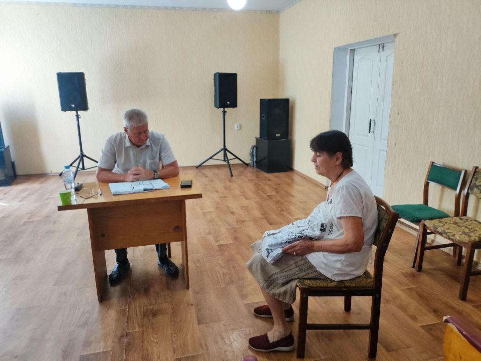 Сергей Козенко: Сегодня провел выездной прием граждан в селе Пархоменко Сергей Козенко: Сегодня провел выездной прием граждан в селе Пархоменко