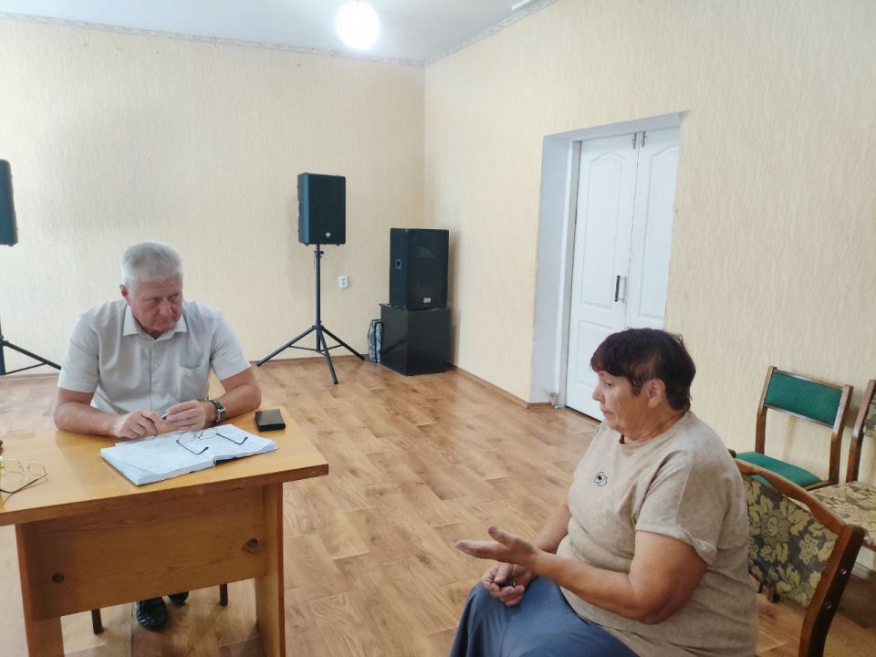 Сергей Козенко: Сегодня провел выездной прием граждан в селе Пархоменко Сергей Козенко: Сегодня провел выездной прием граждан в селе Пархоменко