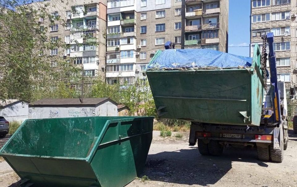 Алчевский филиал «Единый региональный фонд по управлению МКД» проводит работы на территории города Алчевский филиал «Единый региональный фонд по управлению МКД» проводит работы на территории города