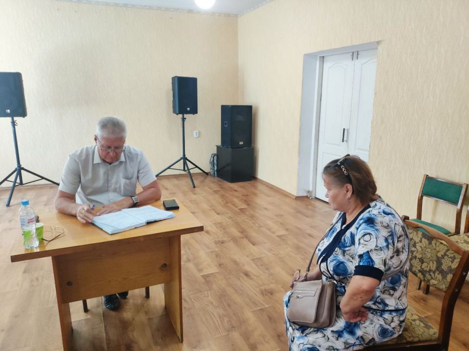 Сергей Козенко: Сегодня провел выездной прием граждан в селе Пархоменко Сергей Козенко: Сегодня провел выездной прием граждан в селе Пархоменко