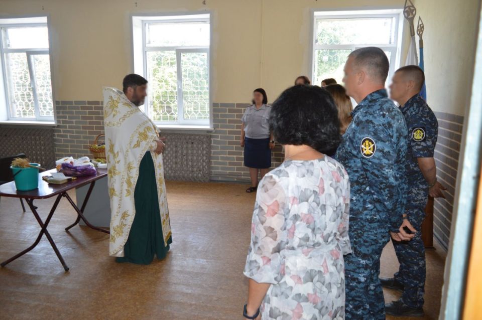 Преображение Господня отметили в СИЗО-2 УФСИН России по Луганской Народной Республике