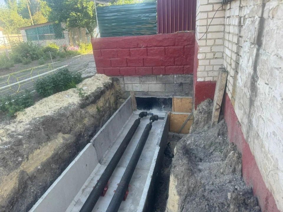 Воронежские специалисты ремонтируют отопление в детском саду в ЛНР Воронежские специалисты ремонтируют отопление в детском саду в ЛНР