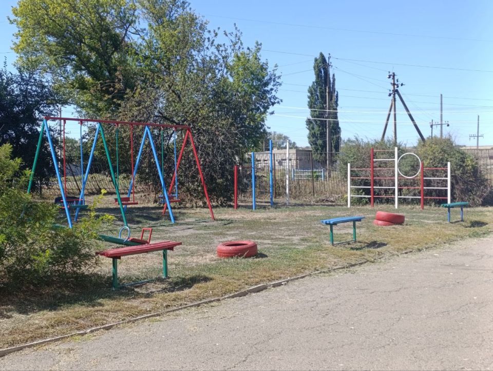 Фотофакт: благоустройство в селе Новоанновка Фотофакт: благоустройство в селе Новоанновка