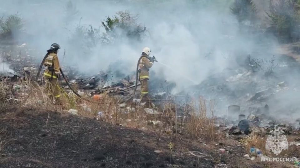Стоп, огонь! Борьба с палами сухой травы продолжается в Республике
