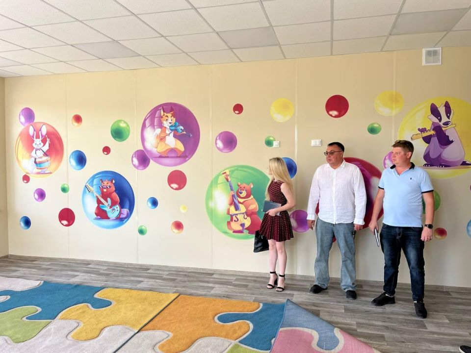 Отремонтированный ясли-сад «Надежда» в Курячевке осмотрели врип Главы Марковского округа и представитель шеф-региона Отремонтированный ясли-сад «Надежда» в Курячевке осмотрели врип Главы Марковского округа и представитель шеф-региона