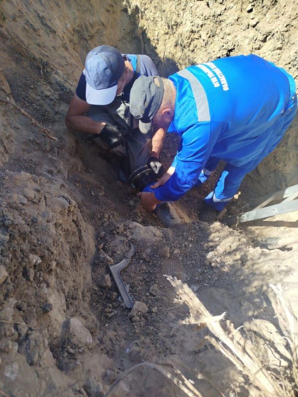 Ульяновцы провели серию ремонтных работ на сетях водоснабжения в Лутугинском муниципальном округе Ульяновцы провели серию ремонтных работ на сетях водоснабжения в Лутугинском муниципальном округе