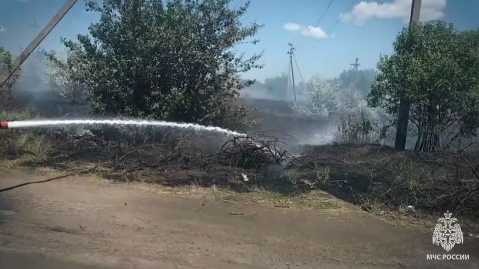 О пожарах на территории ЛНР за минувшие сутки