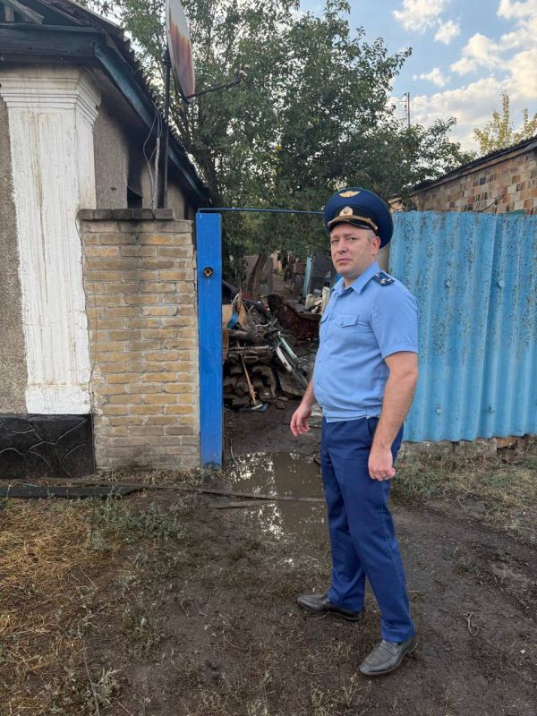 Прокуратура ЛНР контролирует расследование уголовного дела по факту пожара в домовладении