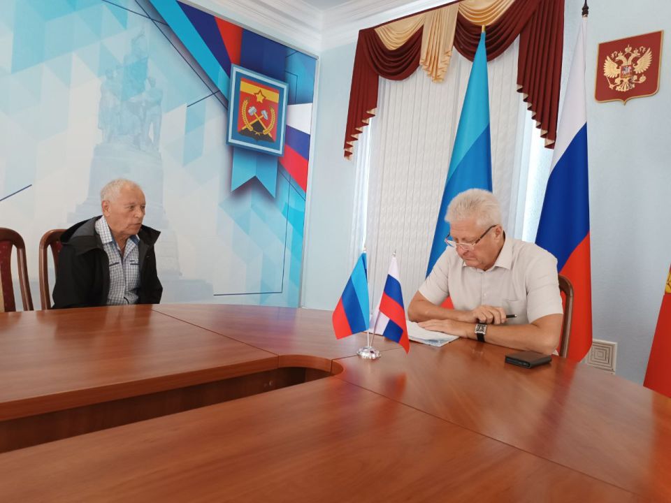 Сергей Козенко: Сегодня, согласно графику, провел личный прием граждан Сергей Козенко: Сегодня, согласно графику, провел личный прием граждан