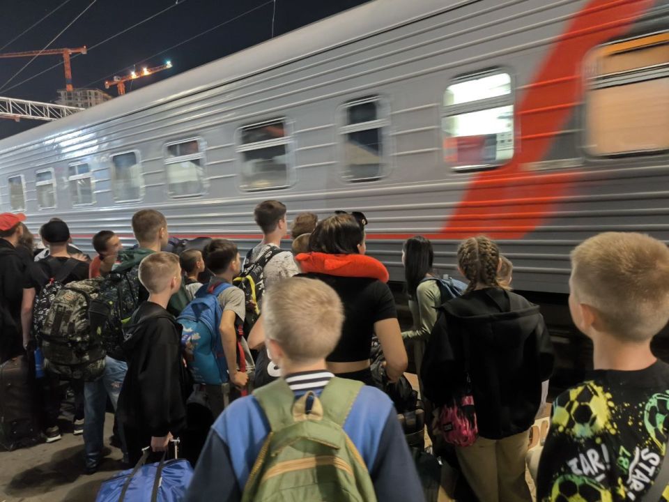 Дети из Северодонецка отправились на отдых в Пермский край Дети из Северодонецка отправились на отдых в Пермский край