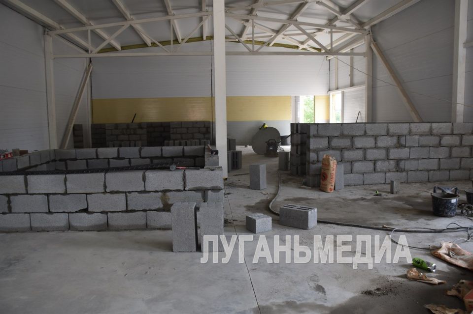В Краснодоне продолжается строительство подстанции скорой помощи В Краснодоне продолжается строительство подстанции скорой помощи