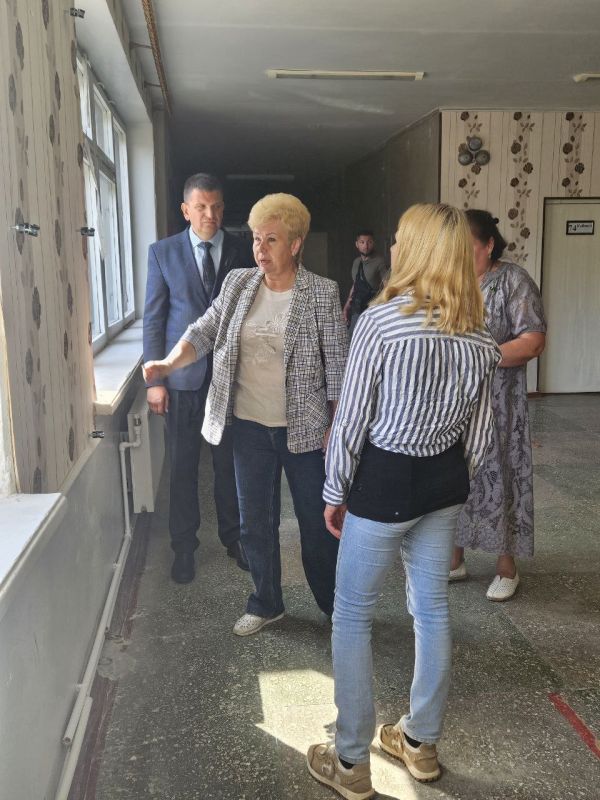 Ольга Бас: В преддверии Дня знаний завершила инспекцию капитальных ремонтов образовательных учреждений в рамках национального проекта «Молодежь и дети» Ольга Бас: В преддверии Дня знаний завершила инспекцию капитальных ремонтов образовательных учреждений в рамках национального проекта «Молодежь и дети»