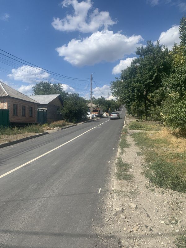 На отремонтированной улице в Камброде появилась новая разметка На отремонтированной улице в Камброде появилась новая разметка
