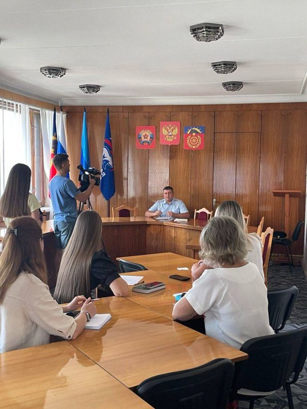 В Антрацитовском муниципальном округе прошел брифинг по безопасности дорожного движения