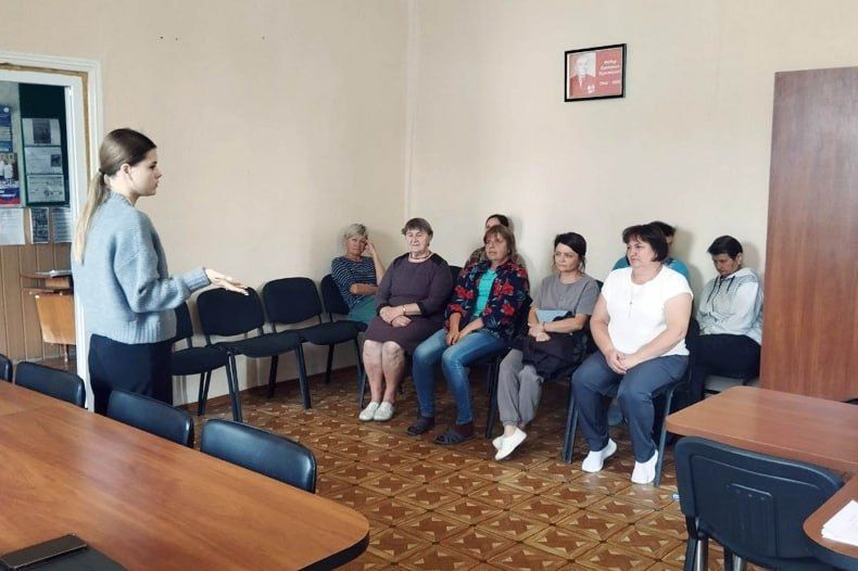 Провальчане встретились с представителем ПСБ Провальчане встретились с представителем ПСБ