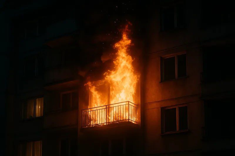 Балконы и лоджии часто становятся местом для возгорания, ведь всего несколько минут невнимательности могут привести к трагедии, которая затронет не только вашу квартиру