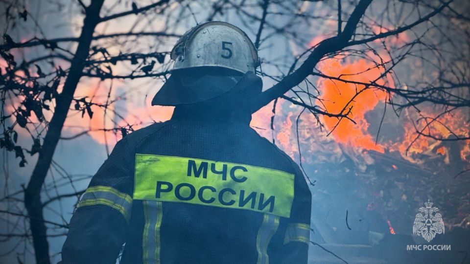 Пожар в Луганске ликвидировали спасатели МЧС России в 18:55 Пожар в Луганске ликвидировали спасатели МЧС России в 18:55