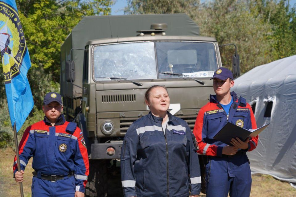 Наука спасать: в Луганске стартовали учебно-тренировочные сборы добровольцев ВСКС Наука спасать: в Луганске стартовали учебно-тренировочные сборы добровольцев ВСКС