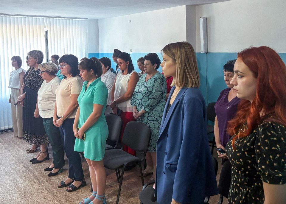 Тематическое мероприятие «У памяти нет срока давности» в Новосветловке Тематическое мероприятие «У памяти нет срока давности» в Новосветловке