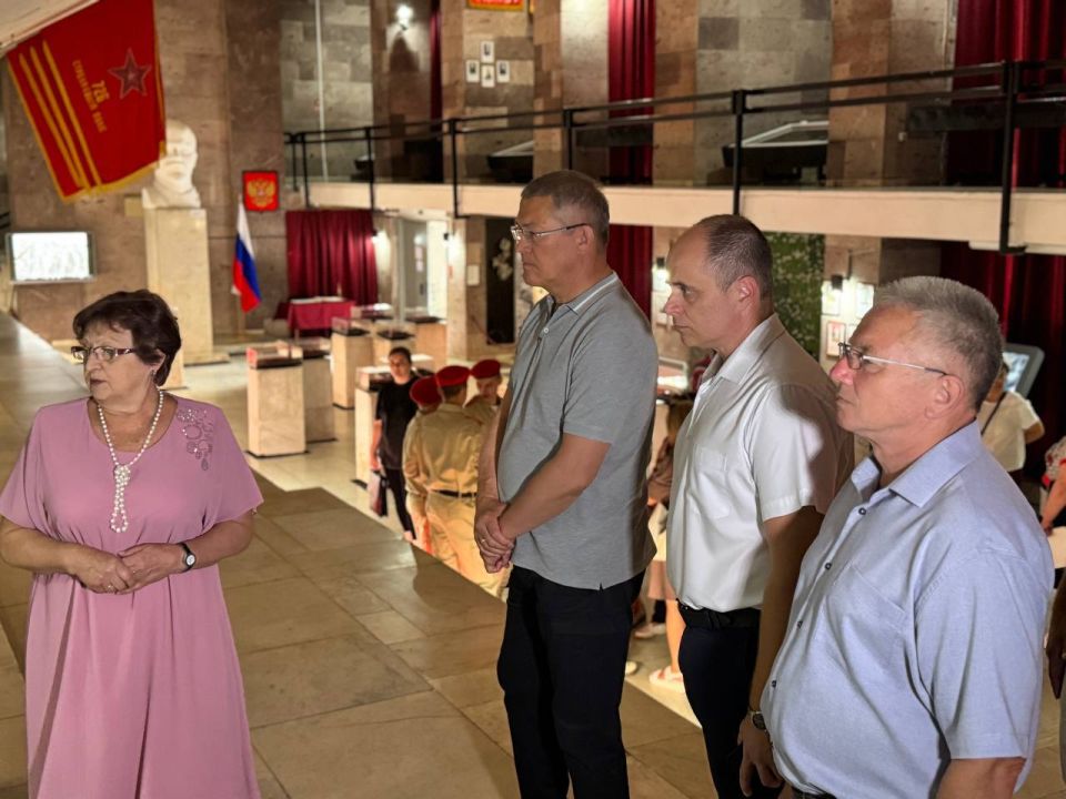Сергей Соловьев: Сегодня состоялось торжественное мероприятие, посвященное знаменательной дате – 60-летию со дня основания Музейного комплекса боевой славы на реке Миус Сергей Соловьев: Сегодня состоялось торжественное мероприятие, посвященное знаменательной дате – 60-летию со дня основания Музейного комплекса боевой славы на реке Миус