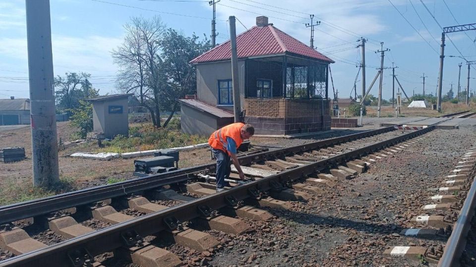 Обследование железнодорожных станций в ЛНР Обследование железнодорожных станций в ЛНР