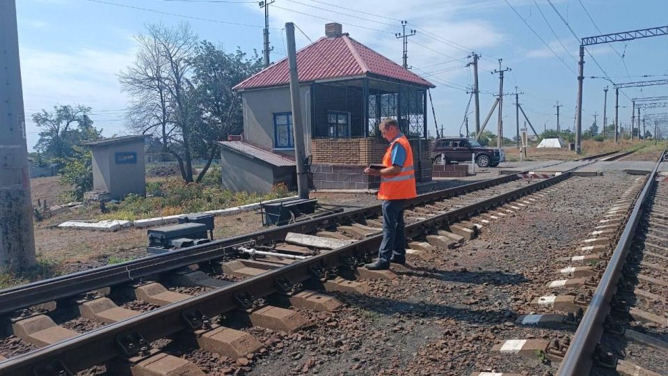 Обследование железнодорожных станций в ЛНР Обследование железнодорожных станций в ЛНР