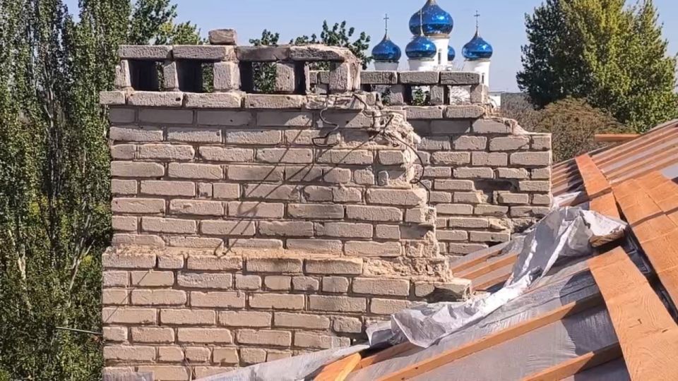 Две трети работ по обрешётке уже выполнены Две трети работ по обрешётке уже выполнены