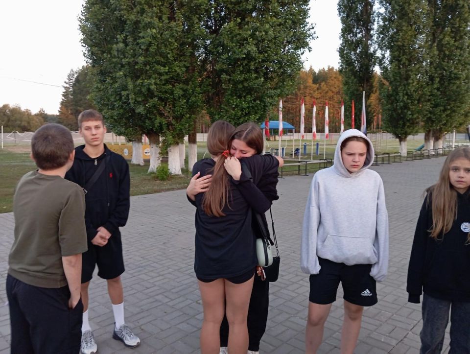 В тамбовском лагере «Сокол» проводили ребят из Новоайдара и отметили, что ждут вновь в следующем году В тамбовском лагере «Сокол» проводили ребят из Новоайдара и отметили, что ждут вновь в следующем году