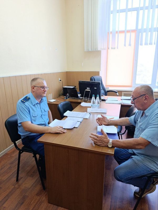 Транспортными прокурорами проведен прием предпринимателей Транспортными прокурорами проведен прием предпринимателей