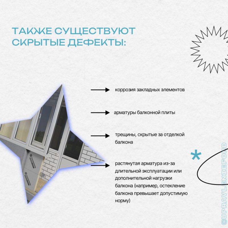 ВОПРОС-ОТВЕТ. Что делать, если балкон многоквартирного дома требует ремонта Степень износа несущих конструкций балконов в республике определяют с помощью визуального осмотра, который проводится дважды год: весной и осенью ВОПРОС-ОТВЕТ. Что делать, если балкон многоквартирного дома требует ремонта Степень износа несущих конструкций балконов в республике определяют с помощью визуального осмотра, который проводится дважды год: весной и осенью