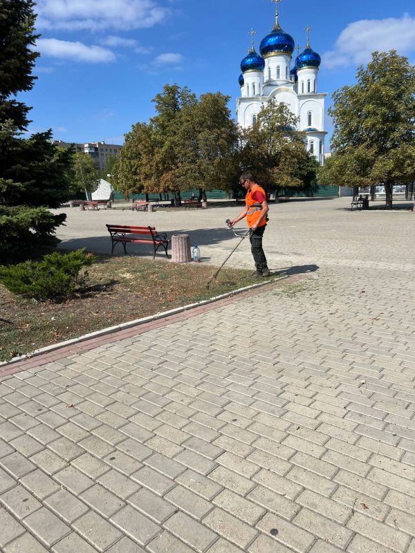 Сергей Козенко: В Краснодонском муниципальном округе продолжаем системную работу по благоустройству Сергей Козенко: В Краснодонском муниципальном округе продолжаем системную работу по благоустройству