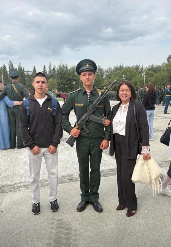 Ученик из Беловодского МО поступил в Новосибирский военный институт Ученик из Беловодского МО поступил в Новосибирский военный институт