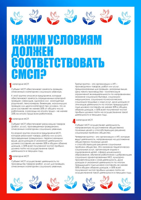 Поддержка социального предпринимательства Поддержка социального предпринимательства