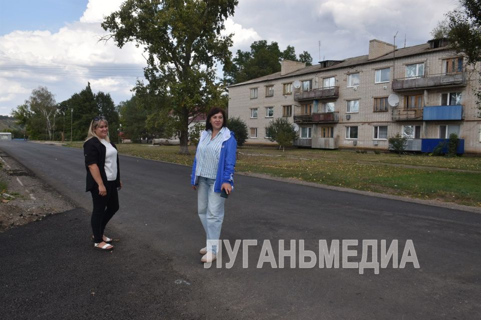 Ремонт дороги по маршруту Ганусовка-Новороссошь продолжается Ремонт дороги по маршруту Ганусовка-Новороссошь продолжается