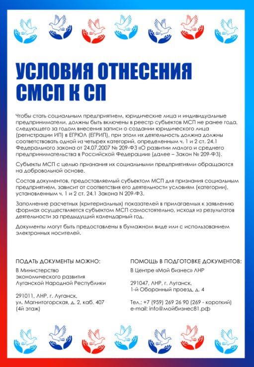 Поддержка социального предпринимательства является одним из приоритетных направлений работы в рамках национального проекта «Эффективная и конкурентная экономика» Поддержка социального предпринимательства является одним из приоритетных направлений работы в рамках национального проекта «Эффективная и конкурентная экономика»
